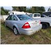 Image 7 : PARKSVILLE - 2005 FORD 500, SILVER, TMU KMS, "NO RESERVE". - D193939