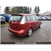 Image 9 : DUNCAN - 2008 MAZDA 5, RED, 350600 KMS, "NO RESERVE"- D312864