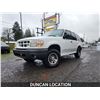 Image 1 : DUNCAN - 1999 FORD EXPLORER, WHITE, 338637 KMS "NO RESERVE" - DB36946