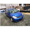 Image 10 : PARKSVILLE - 2007 NISSAN VERSA, BLUE, 141484 KMS, "NO RESERVE" - D377569