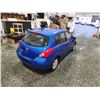 Image 16 : PARKSVILLE - 2007 NISSAN VERSA, BLUE, 141484 KMS, "NO RESERVE" - D377569