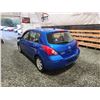 Image 21 : PARKSVILLE - 2007 NISSAN VERSA, BLUE, 141484 KMS, "NO RESERVE" - D377569
