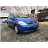Image 8 : PARKSVILLE - 2007 NISSAN VERSA, BLUE, 141484 KMS, "NO RESERVE" - D377569