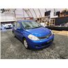 Image 9 : PARKSVILLE - 2007 NISSAN VERSA, BLUE, 141484 KMS, "NO RESERVE" - D377569