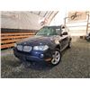 Image 1 : PARKSVILLE - 2007 BMW X3, BLUE, 247225 KMS, ALL WHEEL DRIVE. - DF08869