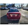 Image 12 : DUNCAN - 2011 CHEVROLET CRUZE, RED, 168611 KMS, FRONT WHEEL DRIVE. - J273024