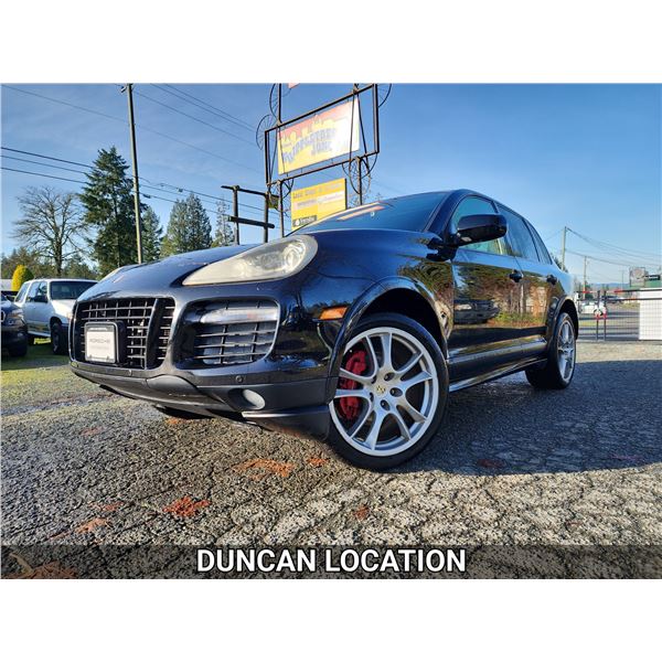DUNCAN - 2008 PORSCHE CAYENNE GTS, BLACK, 199322 KMS, FOUR WHEEL DRIVE. - JA71606