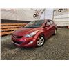 Image 1 : PARKSVILLE - 2012 HYUNDAI ELANTRA, RED, 265245 KMS, FRONT WHEEL DRIVE. - D084303