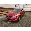 Image 3 : PARKSVILLE - 2012 HYUNDAI ELANTRA, RED, 265245 KMS, FRONT WHEEL DRIVE. - D084303