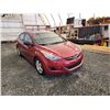 Image 9 : PARKSVILLE - 2012 HYUNDAI ELANTRA, RED, 265245 KMS, FRONT WHEEL DRIVE. - D084303