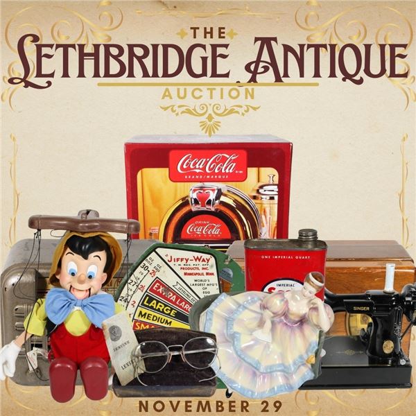 WELCOME TO YOUR KASTNER LETHBRIDGE ANTIQUE AUCTION