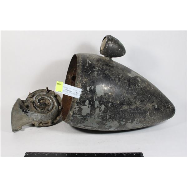 VINTAGE HEADLIGHT HOUSING ASSEMBLY & HORN