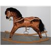 Image 1 : VINTAGE WOOD CHILDS ROCKING HORSE