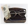 Image 1 : ANTIQUE EYE GLASSES WITH CASE