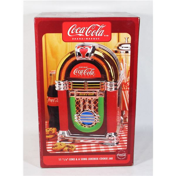VINTAGE COCA-COLA JUKEBOX COOKIE JAR