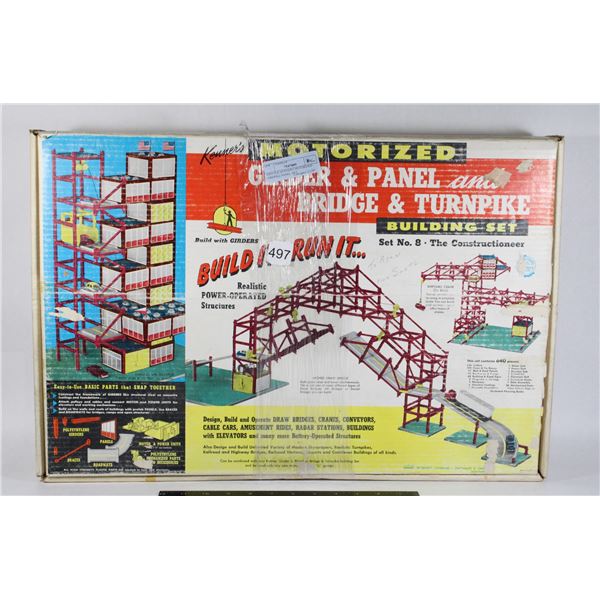 VINTAGE KENNER'S MOTORIZED GIRDER@ PANEL. SET