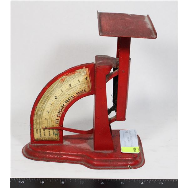 ANTIQUE THE SUPERIOR POSTAL SCALE