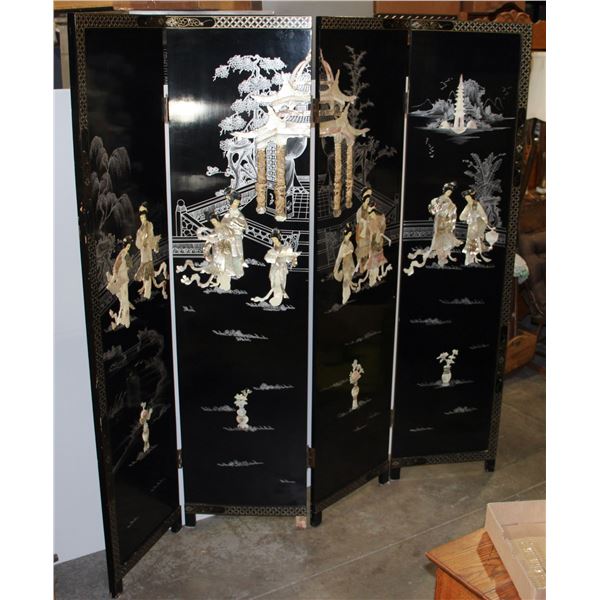 VINTAGE ABALONE AND MOTHER OF PEARL INLAY ROOM