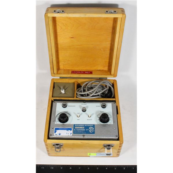 VINTAGE SCIENTIFIC INSTRUMENT