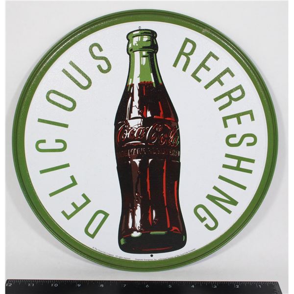 COCA-COLA TIN SIGN