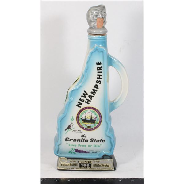 VINTAGE JIM BEAM NEW HAMPSHIRE *EMPTY*