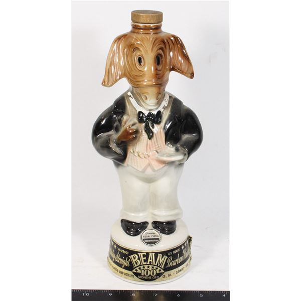 VINTAGE JIM BEAN DEMOCRAT DECANTER *EMPTY*