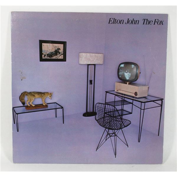 ELTON JOHN THE FOX VINYL RECORD GREAT CONDITION