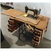 Image 5 : ANTIQUE DAMASCUS SEWING MACHINE