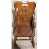Image 1 : VINTAGE WINNIE THE POOH WOOD CHAIR