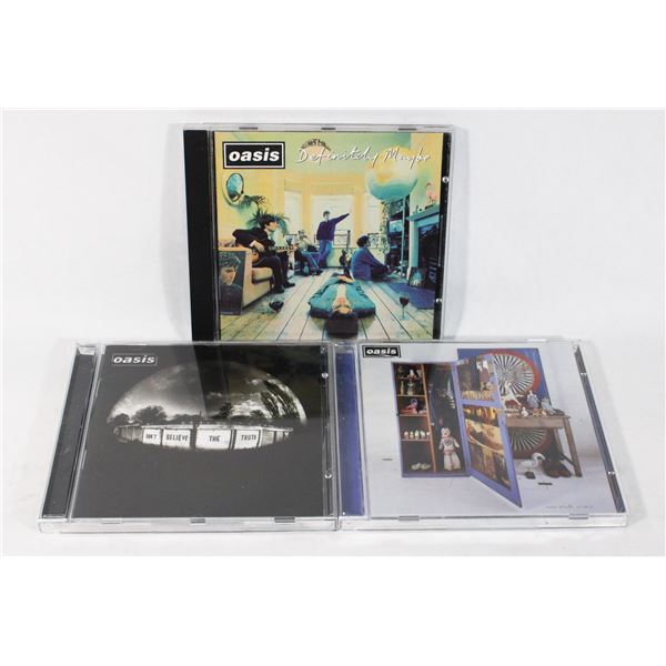 OASIS CDs DEFINITELY MAYBE DON'T BELIEVE THE TRUTH