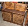 Image 6 : ANTIQUE WOODEN CABINET