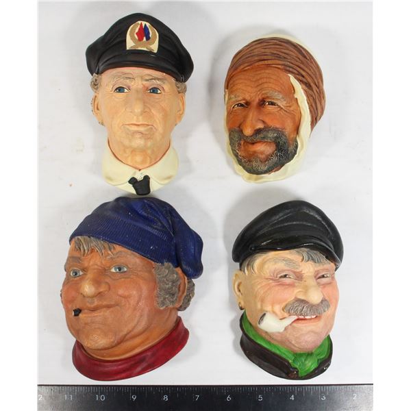 VINTAGE ANTIQUE HEADS