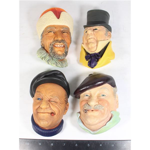 VINTAGE ANTIQUE HEADS