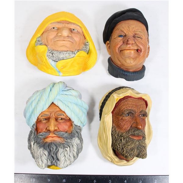 VINTAGE ANTIQUE HEADS