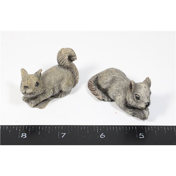 VINTAGE SQUIRREL FIGURINES
