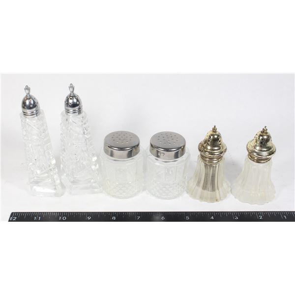 VINTAGE SALT AND PEPPER SETS