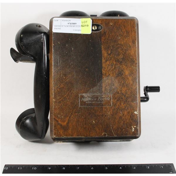 ANTIQUE NORTHERN ELECTRIC PHONE