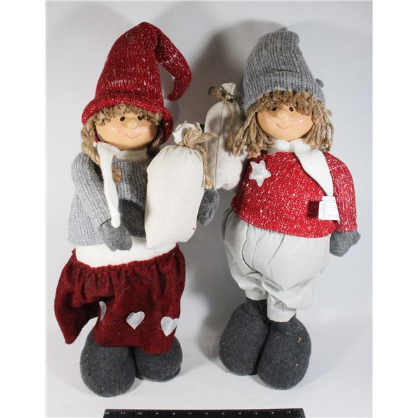 VINTAGE 2 DECORATIVE SOFT DOLLS