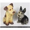 Image 1 : VINTAGE PAIR DOG FIGURINES