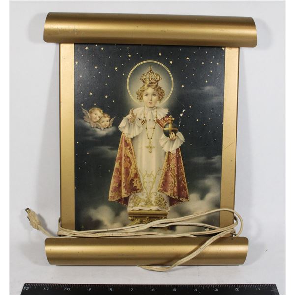 VINTAGE INFANT JESUS FRAMED