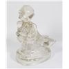 Image 2 : VINTAGE GLASS "GOOSE GIRL"