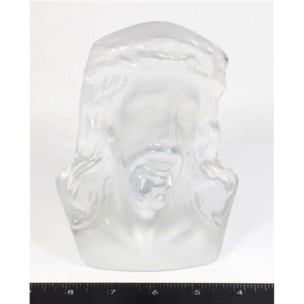 VINTAGE VIKING ART GLASS JESUS