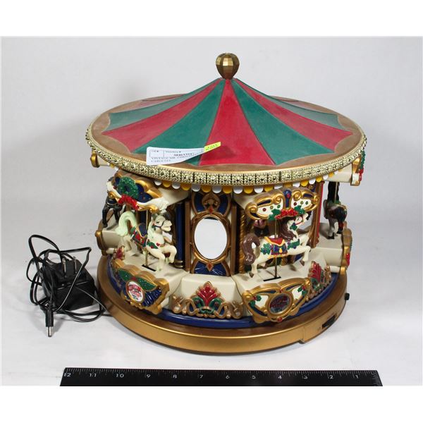 VINTAGE MR. CHRISTMAS HOLIDAY CAROUSEL