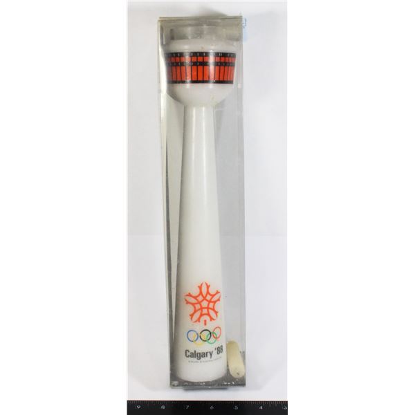 VINTAGE 1988 CALGARY OLYMPICS CANDLE