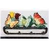 Image 1 : CAST IRON BUTTERFLY WALL MOUNTABLE COAT RACK