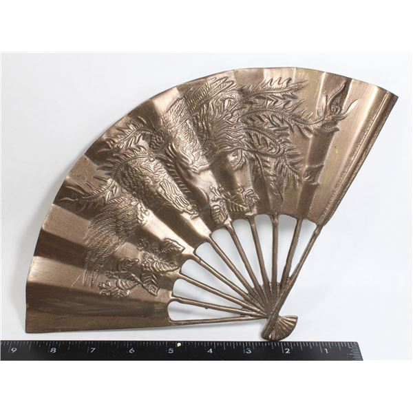 VINTAGE SOLID BRASS ORIENTAL STYLE  PHOENIX DRAGON
