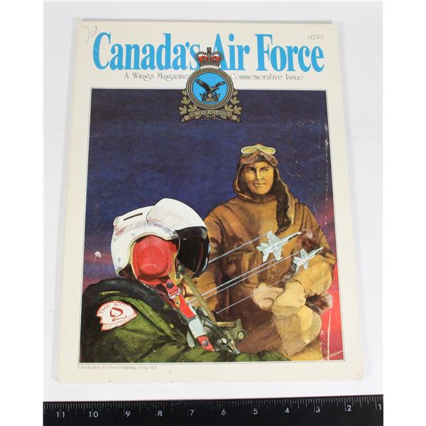 CANADAS AIRFORCE A WINGS MAGAZINE COMMEMORATIVE