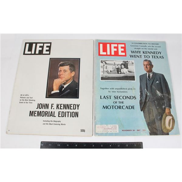 JFK THEME LIFE MAGAZINES