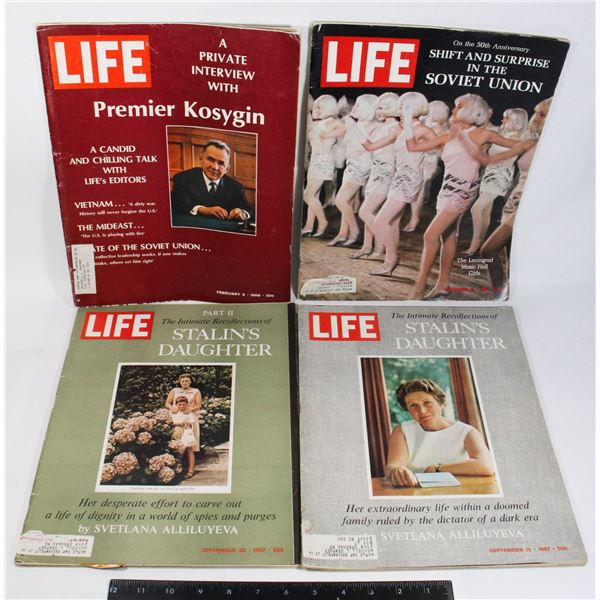 RUSSIAN THEME LIFE MAGAZINES