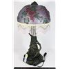 Image 1 : STAIN GLASS GRAPE THEME LAMP
